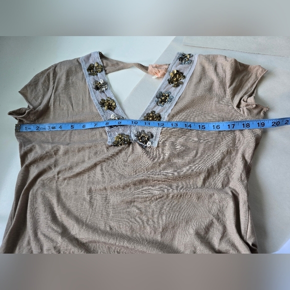 Imperial Womens Open Back Tie Dye Top L - Picture 5 of 6